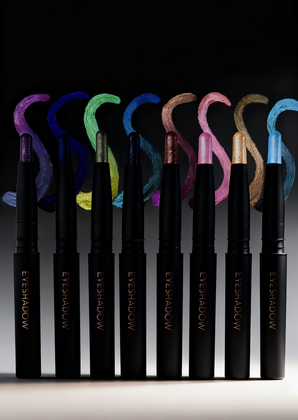 Cream-to-powder eyeshadow stick example