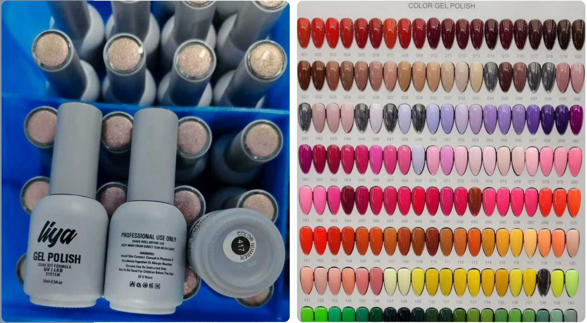 GEL 342 Colors Collection - Professional Nail Polish Manufacturer GEL Polish 342 Colors Collection - Professional Nail Polish Color Chart